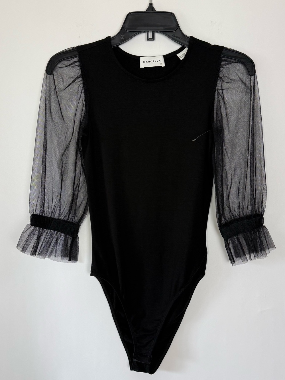 Marcella NYC Bellerose Bodysuit Sustainable European Jersey Mesh XS - Picture 11 of 16